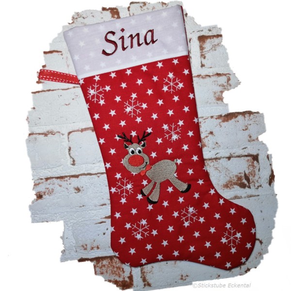 Nikolausstiefel Groß mit Namen